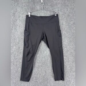 Lululemon Black Fast & Free Tight II Running Gym Activewear Pants Women’s 16